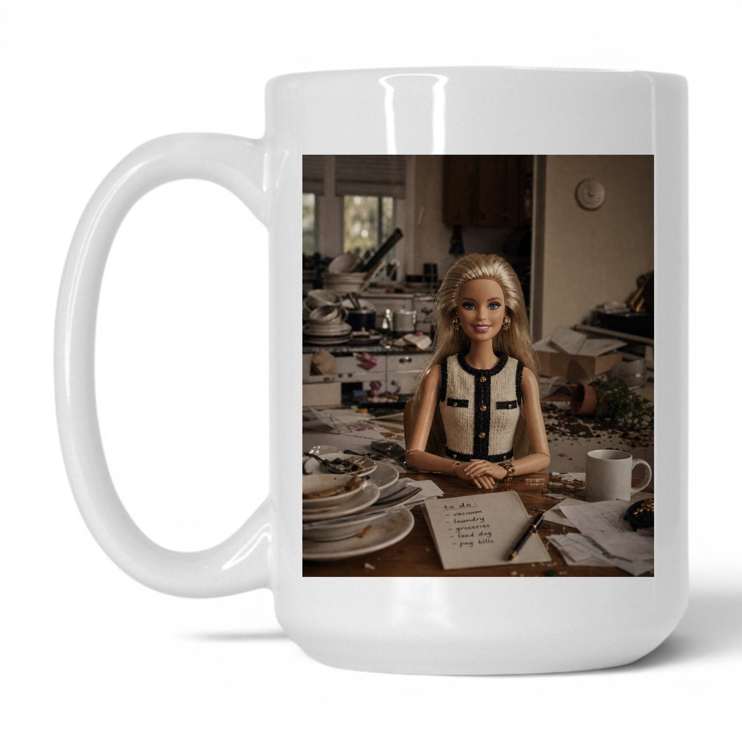I Have It All Together Doll Face Mug