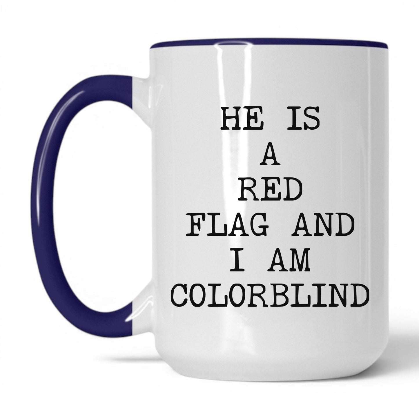 Red Flag and Colorblind Coffee Mug