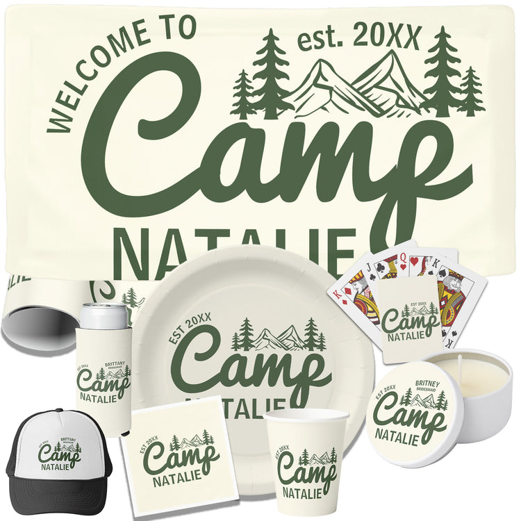 Camp Bachelorette Party Supplies