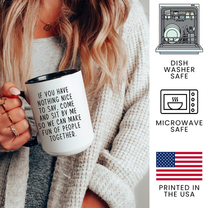 Lifestyle Photo #3 Come Sit by Me Mug
