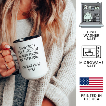 Lifestyle Photo #3 High School or Preschool Mug