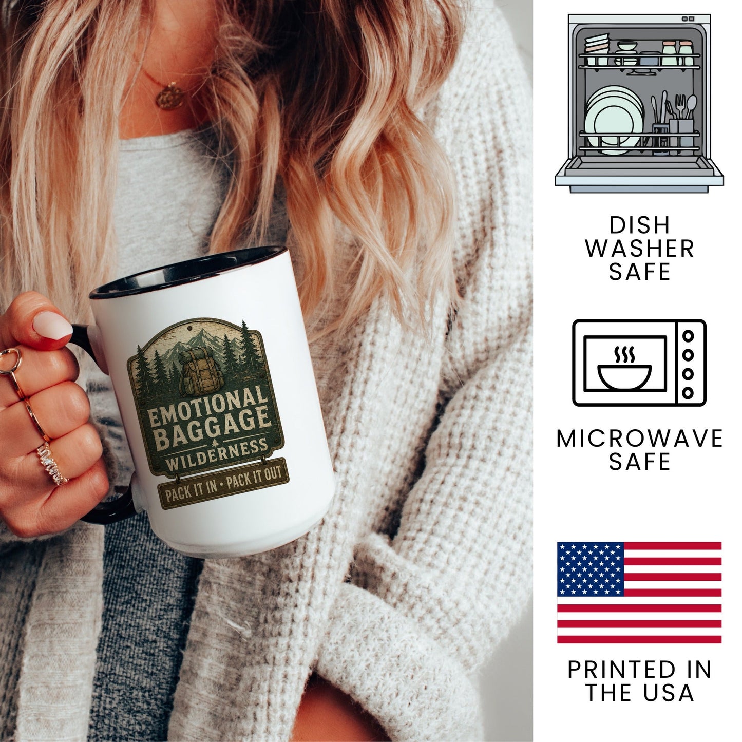 Lifestyle Photo #3 Emotional Baggage Wilderness Mug