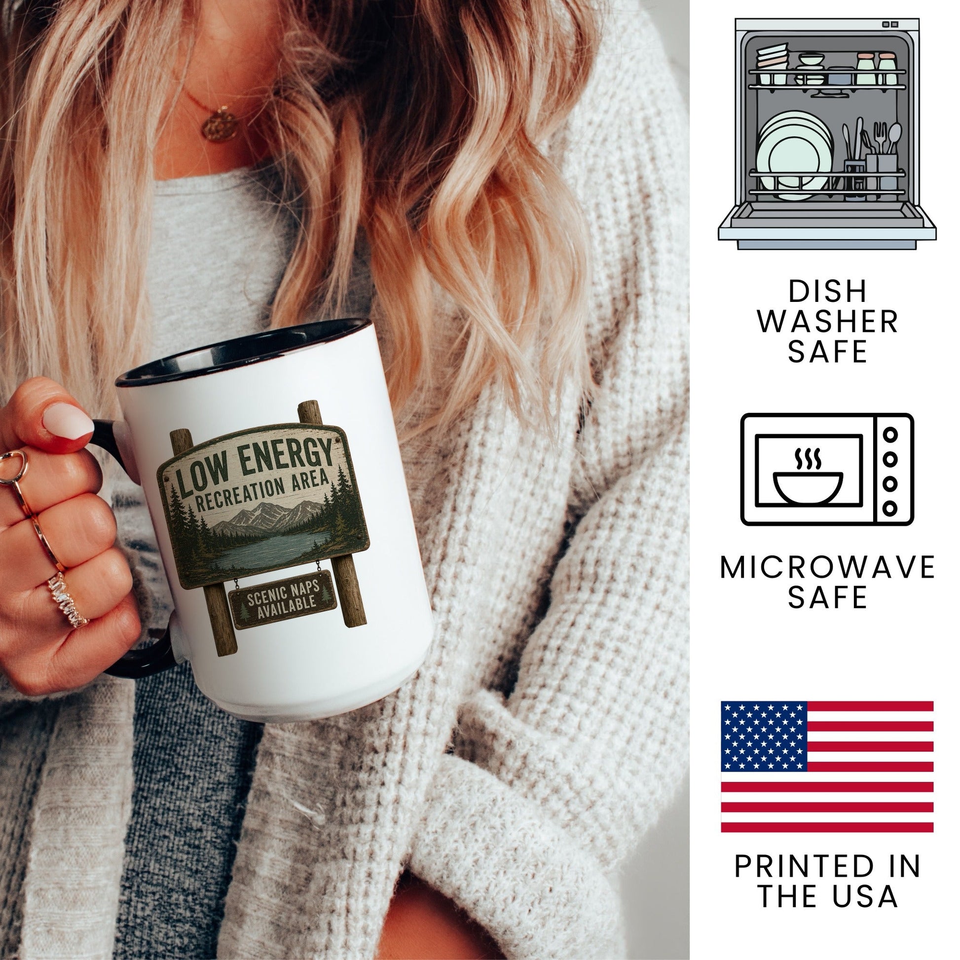 Lifestyle Photo #3 Low Energy Recreation Area Mug