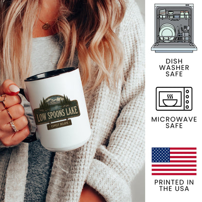 Low Spoons Lake Coffee Mug