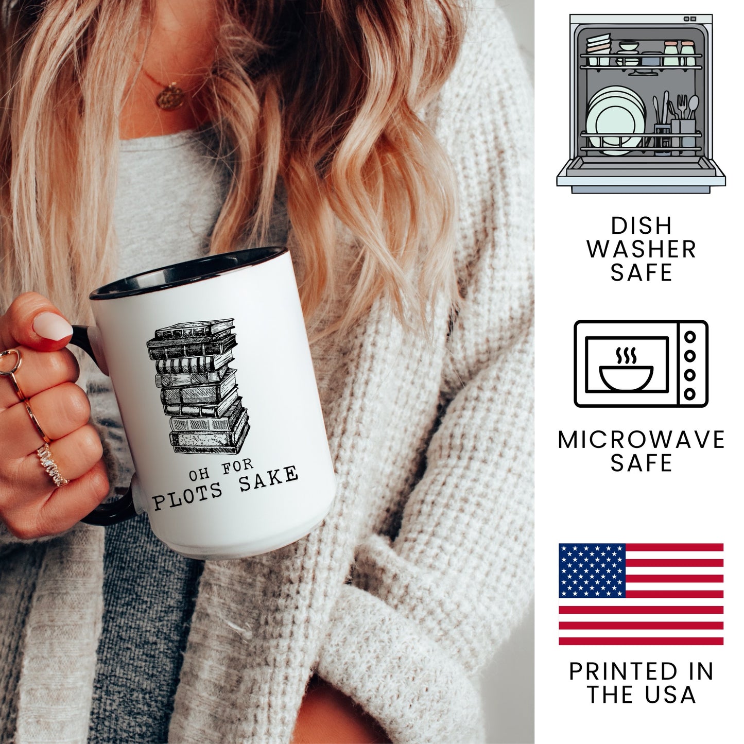 Oh For Plot's Sake Coffee Mug