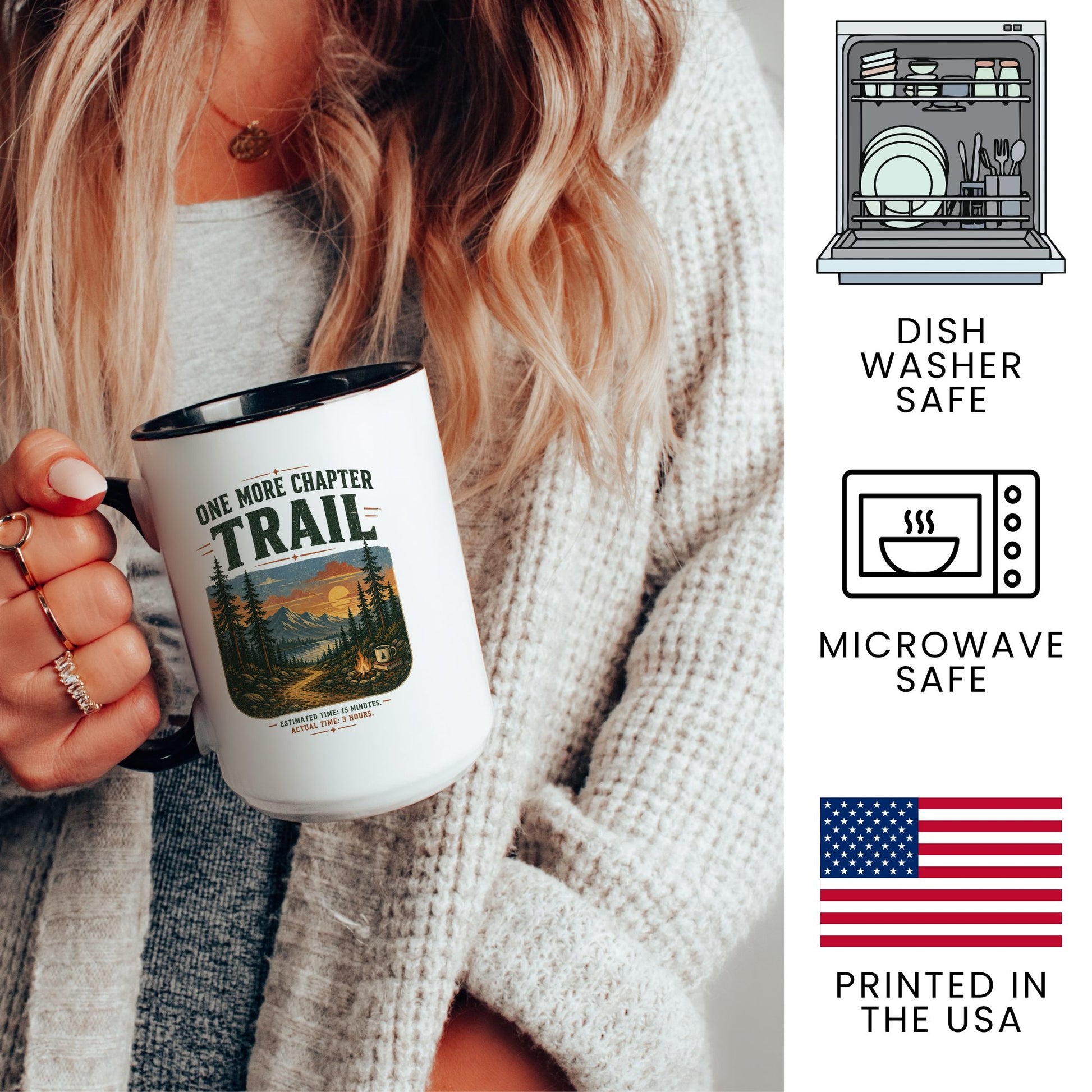 Lifestyle Photo #3 One More Chapter Trail Mug