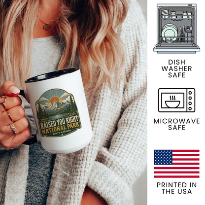 Lifestyle Photo #1 Raised You Right National Park Mug