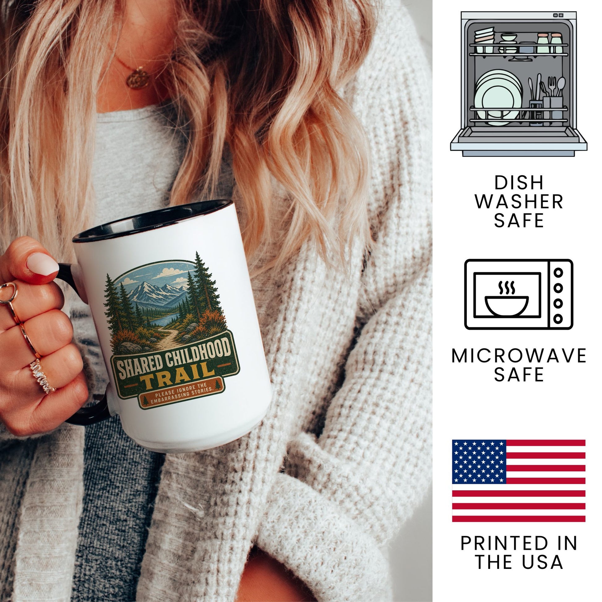 Lifestyle Photo #3 Shared Childhood Trail Mug