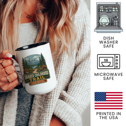 Lifestyle Photo #3 Shared Childhood Trail Mug