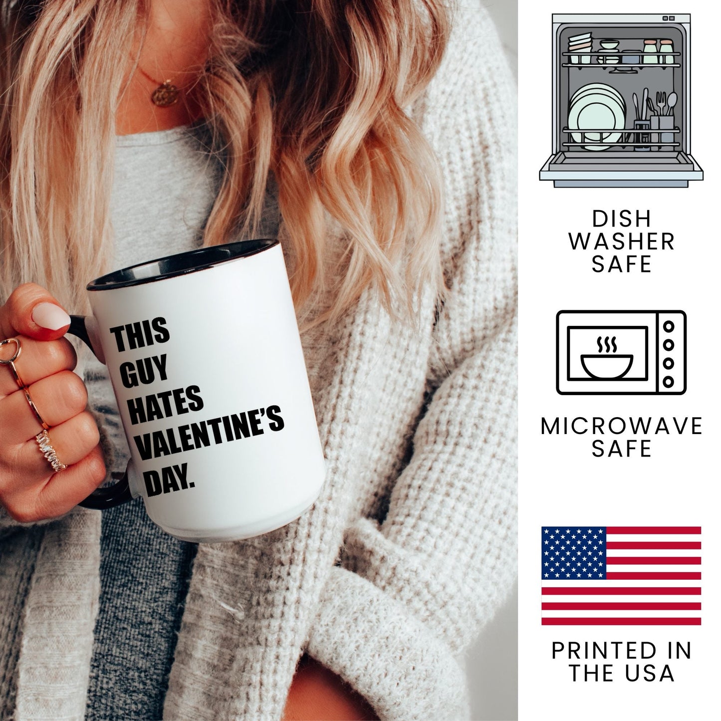 Lifestyle Photo #3 This Guy Hates Valentine's Day Mug