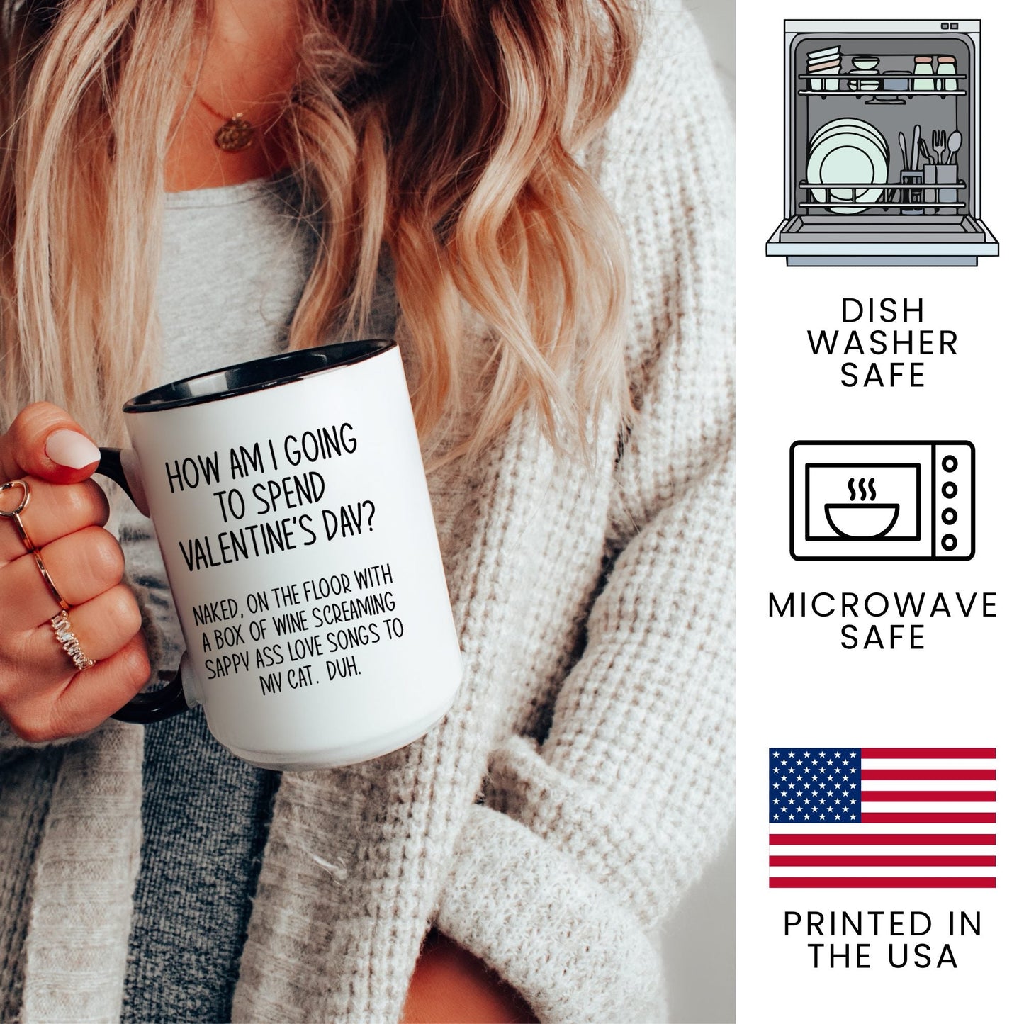 Lifestyle Photo #3 Wine and Screaming Into the Void Mug