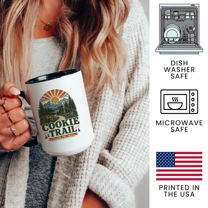 Cookie Trail Mug - lifestyle photo