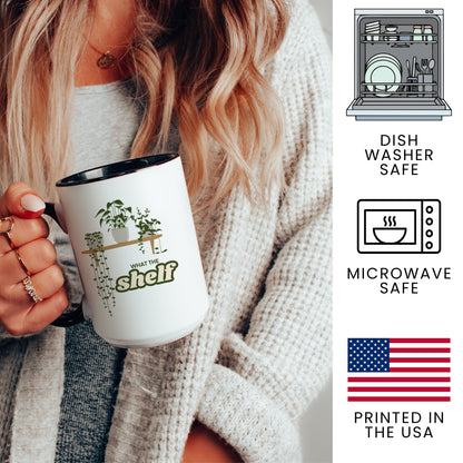 What The Shelf coffee mug