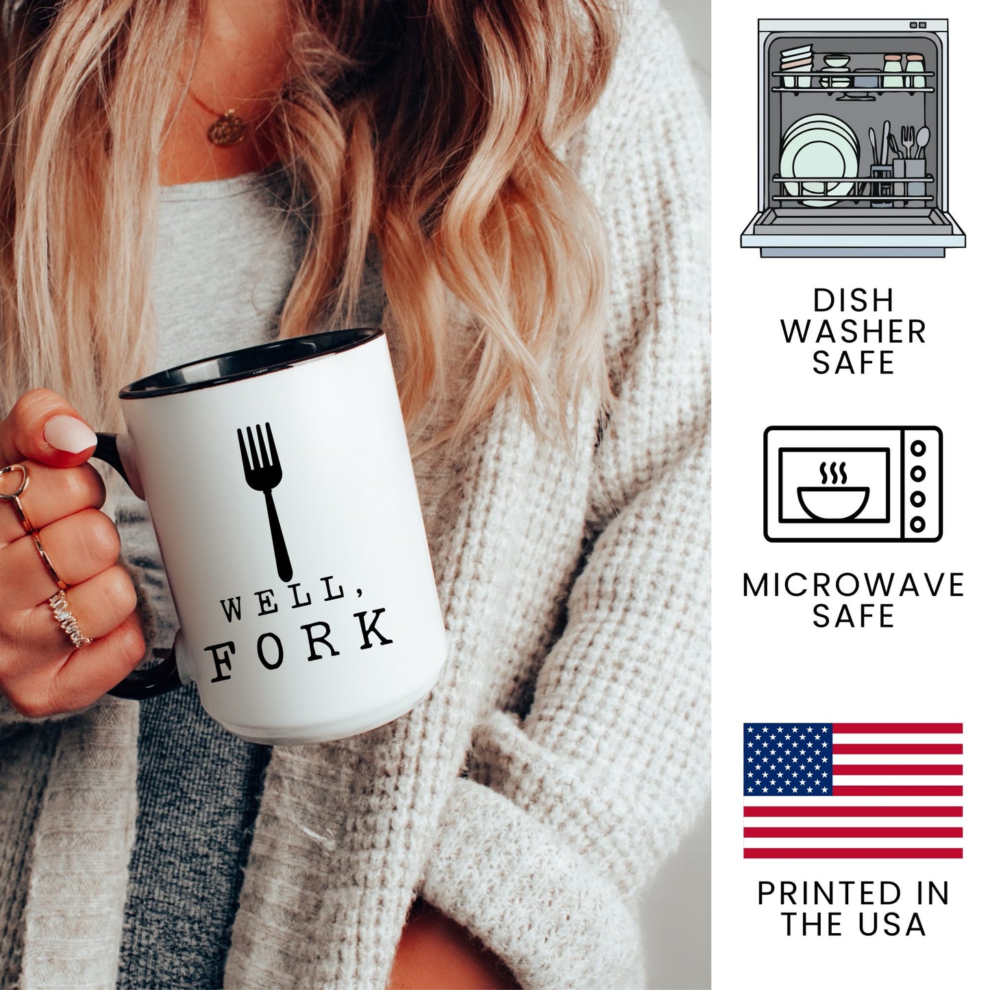 Well Fork Coffee Mug