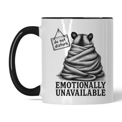 Emotionally Unavailable Opossum Mug