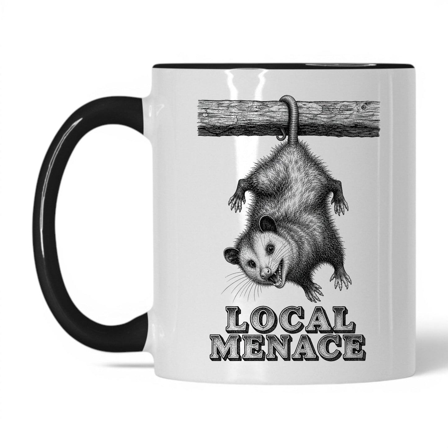 Local Menace Opossum Coffee Mug