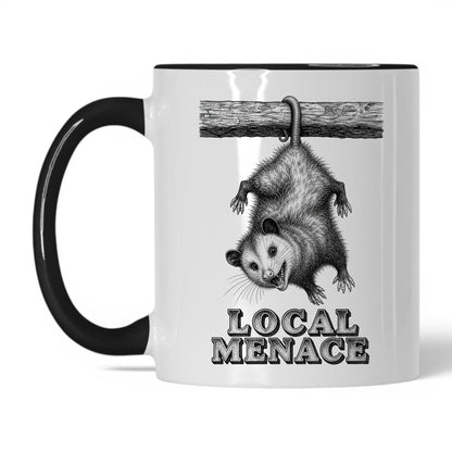 Local Menace Opossum Coffee Mug