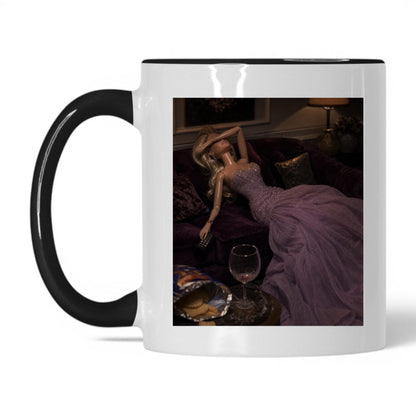Resting Doll Face Coffee Mug
