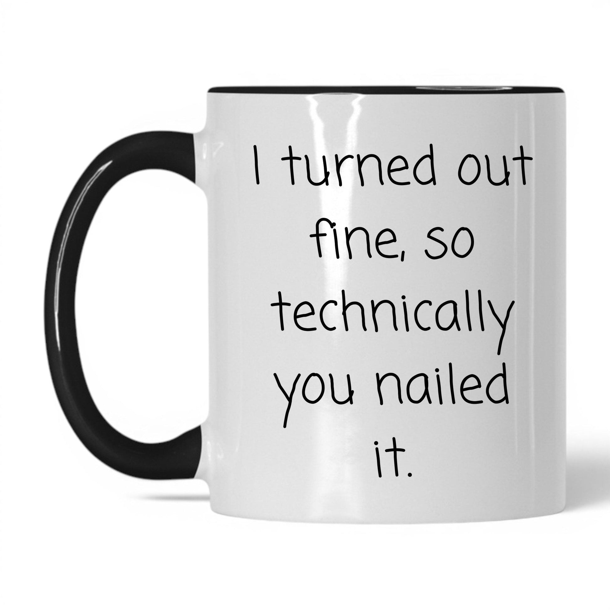 You Nailed It Mug – 11oz White/Black Mug