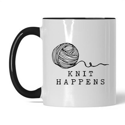 Knit Happens Coffee Mug