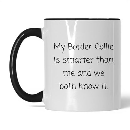 Border Collie Dog Lover Mug – 11oz White/Black Mug
