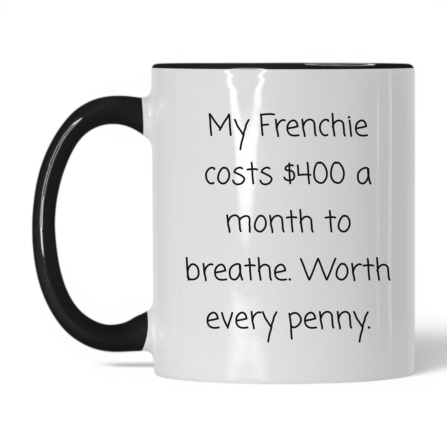 French Bulldog Mug – 11oz White/Black Mug
