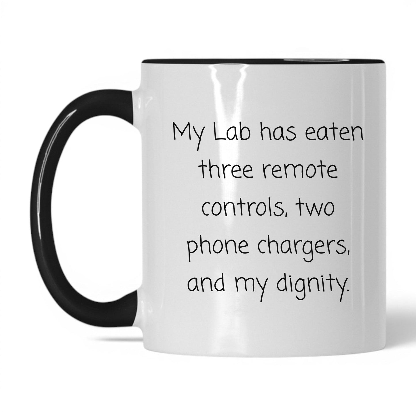 Labrador Dog Mom Mug – 11oz White/Black Mug