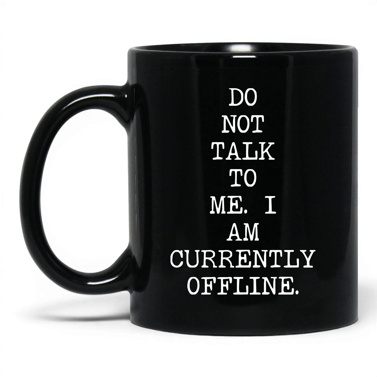 Do Not Talk to Me Currently Offline Mug