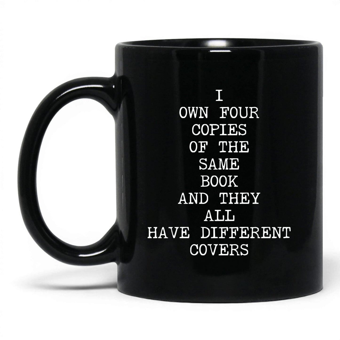 Four Copies Different Covers Coffee Mug