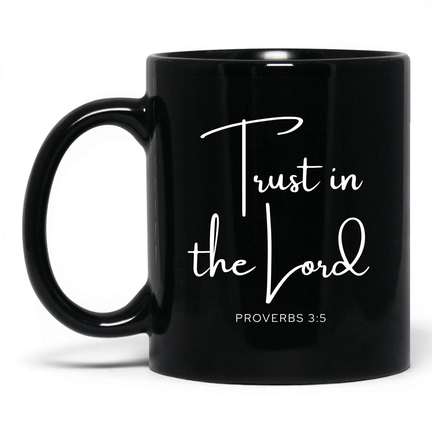Lean Not on Your Own Mug – 15oz Black Mug