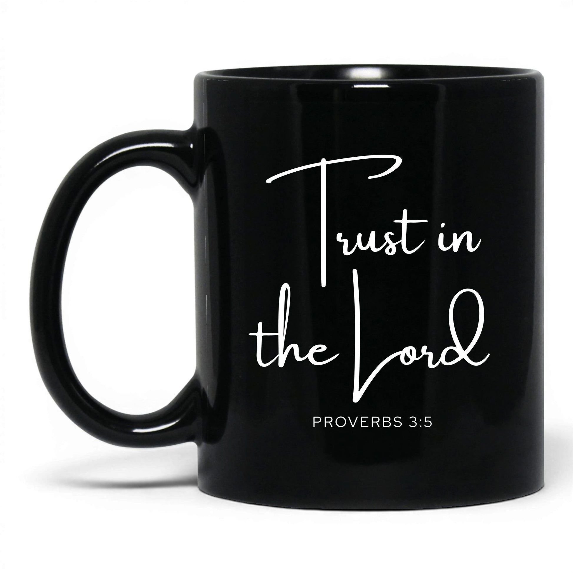 Lean Not on Your Own Mug – 15oz Black Mug