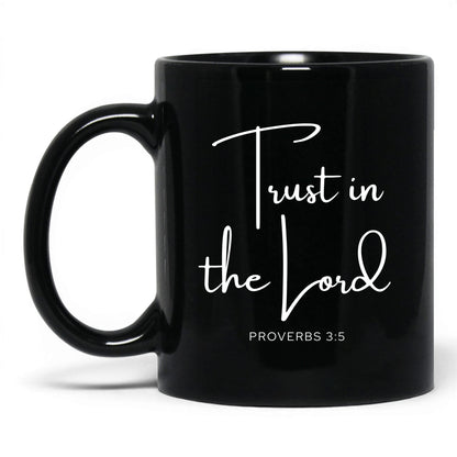 Lean Not on Your Own Mug – 15oz Black Mug