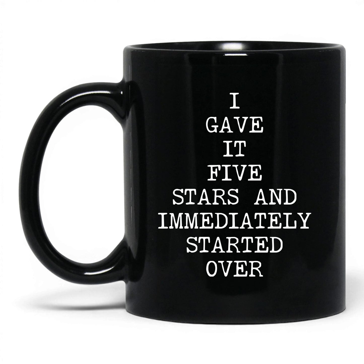Five Stars Started Over Coffee Mug