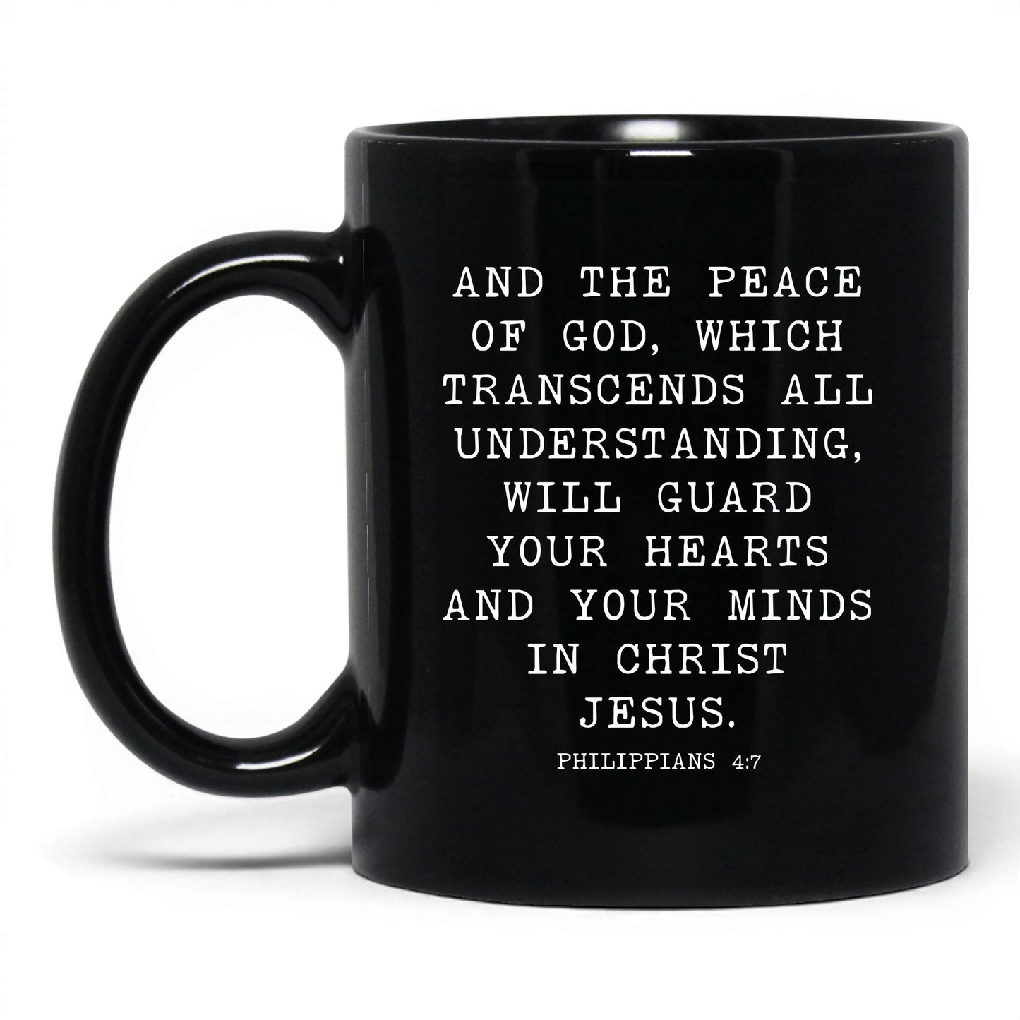 Peace of God Mug – 15oz Black Mug