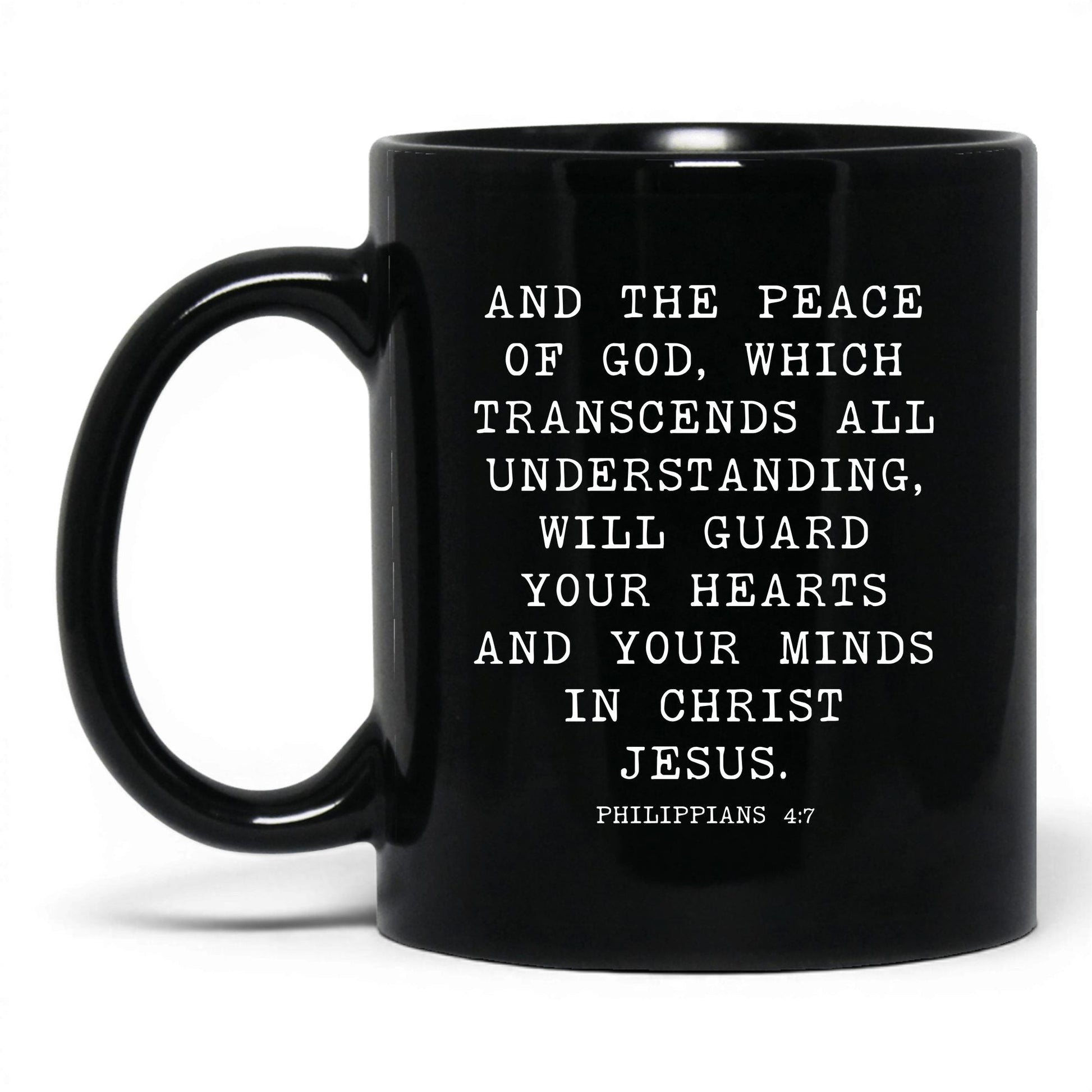 Peace of God Mug – 15oz Black Mug