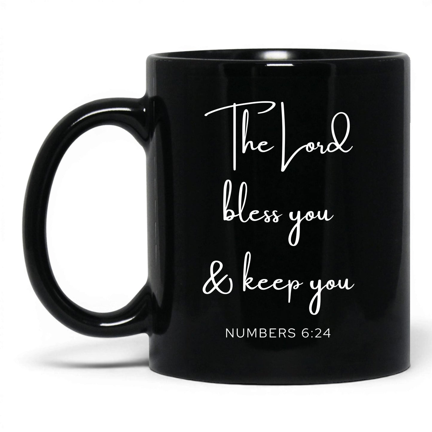 The Lord Bless You Mug – 11oz Black Mug