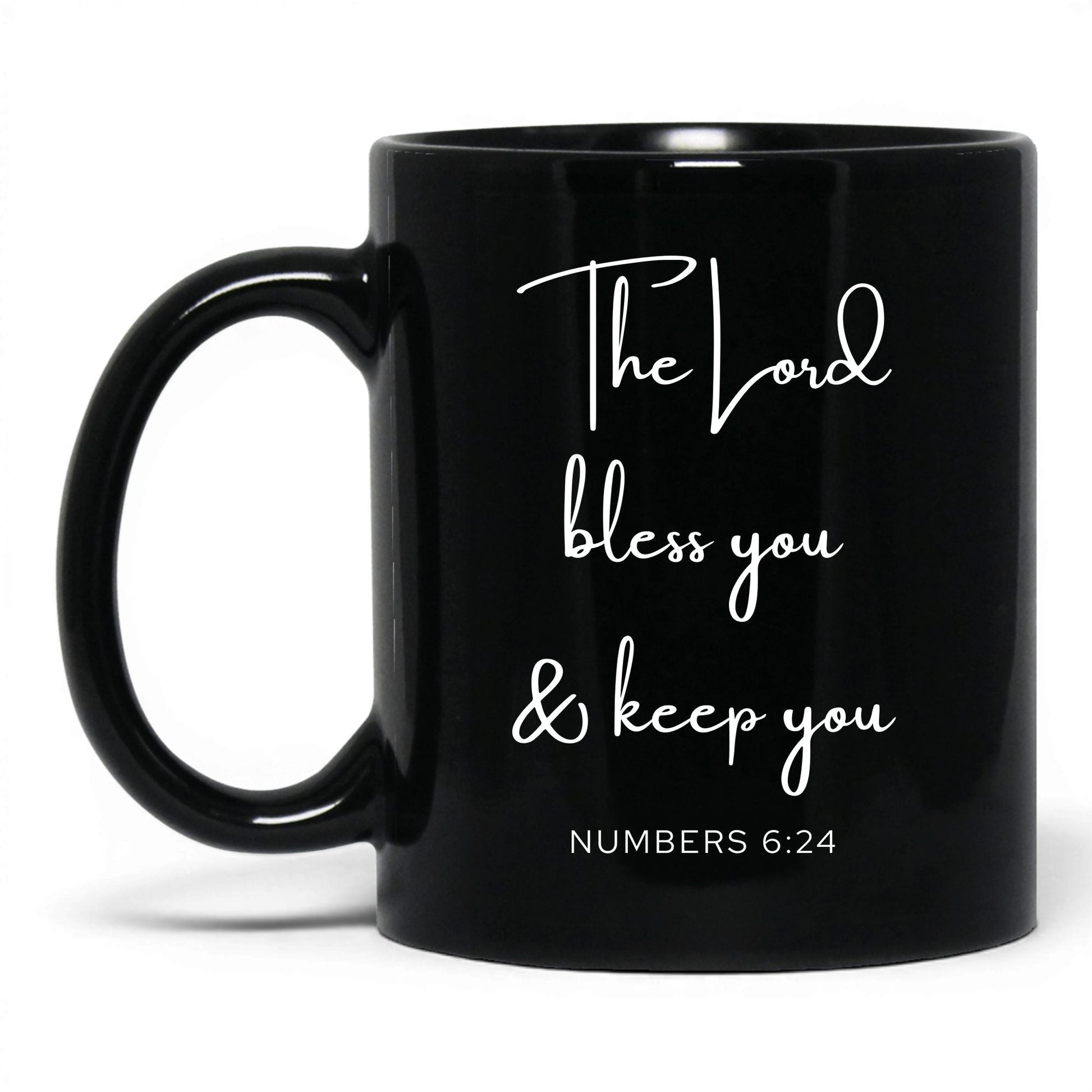 The Lord Bless You Mug – 11oz Black Mug
