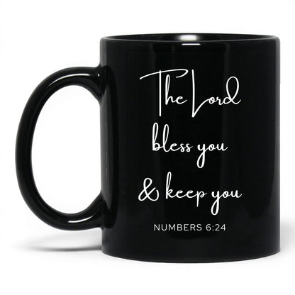 The Lord Bless You Mug – 11oz Black Mug
