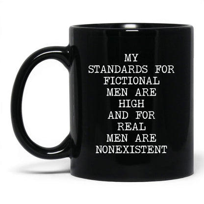 Standards for Fictional Men Coffee Mug