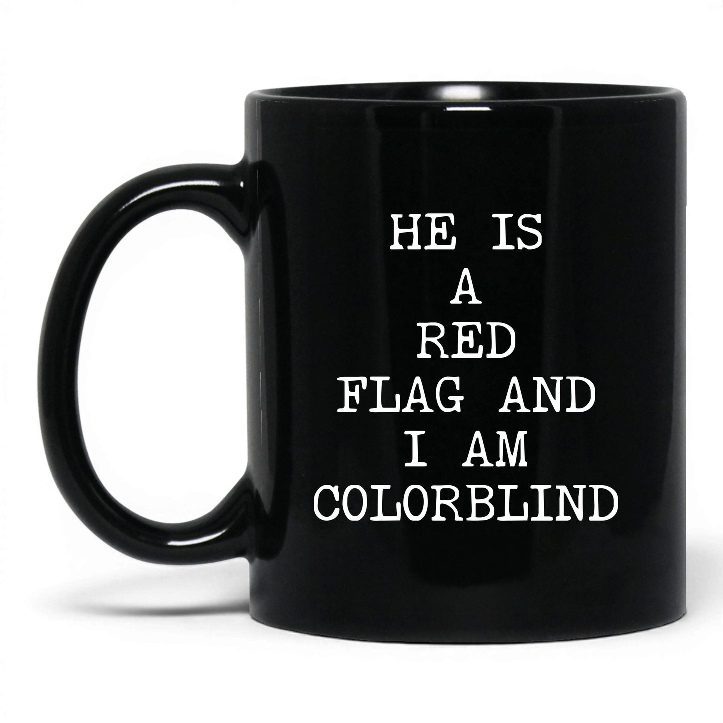 Red Flag and Colorblind Coffee Mug