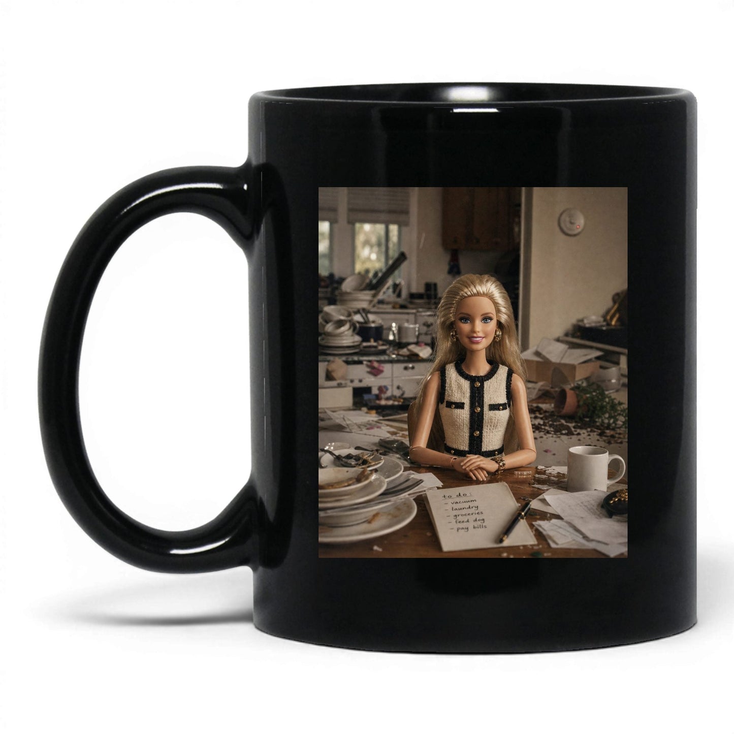 I Have It All Together Doll Face Mug