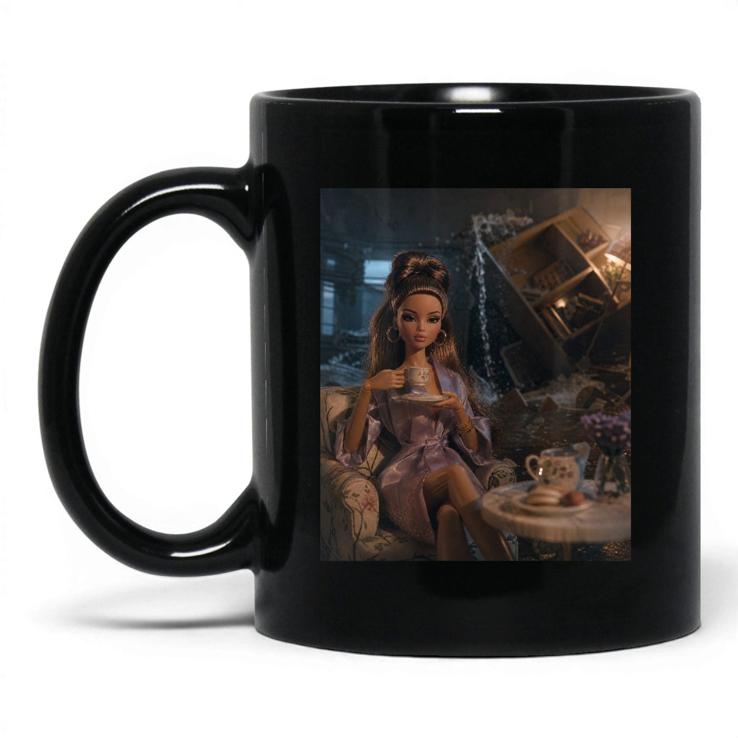 Unbothered Doll Face Coffee Mug