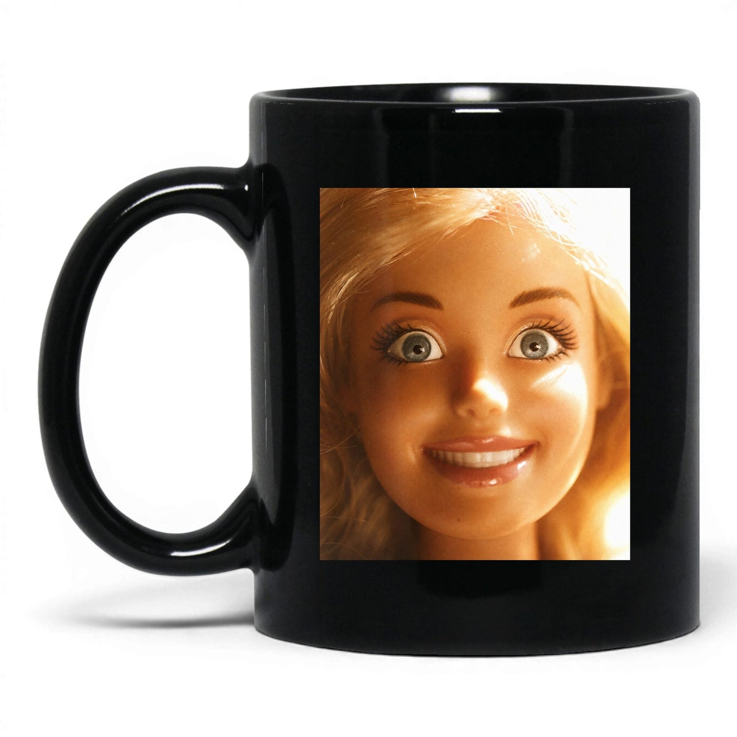 Unhinged Doll Face Coffee Mug