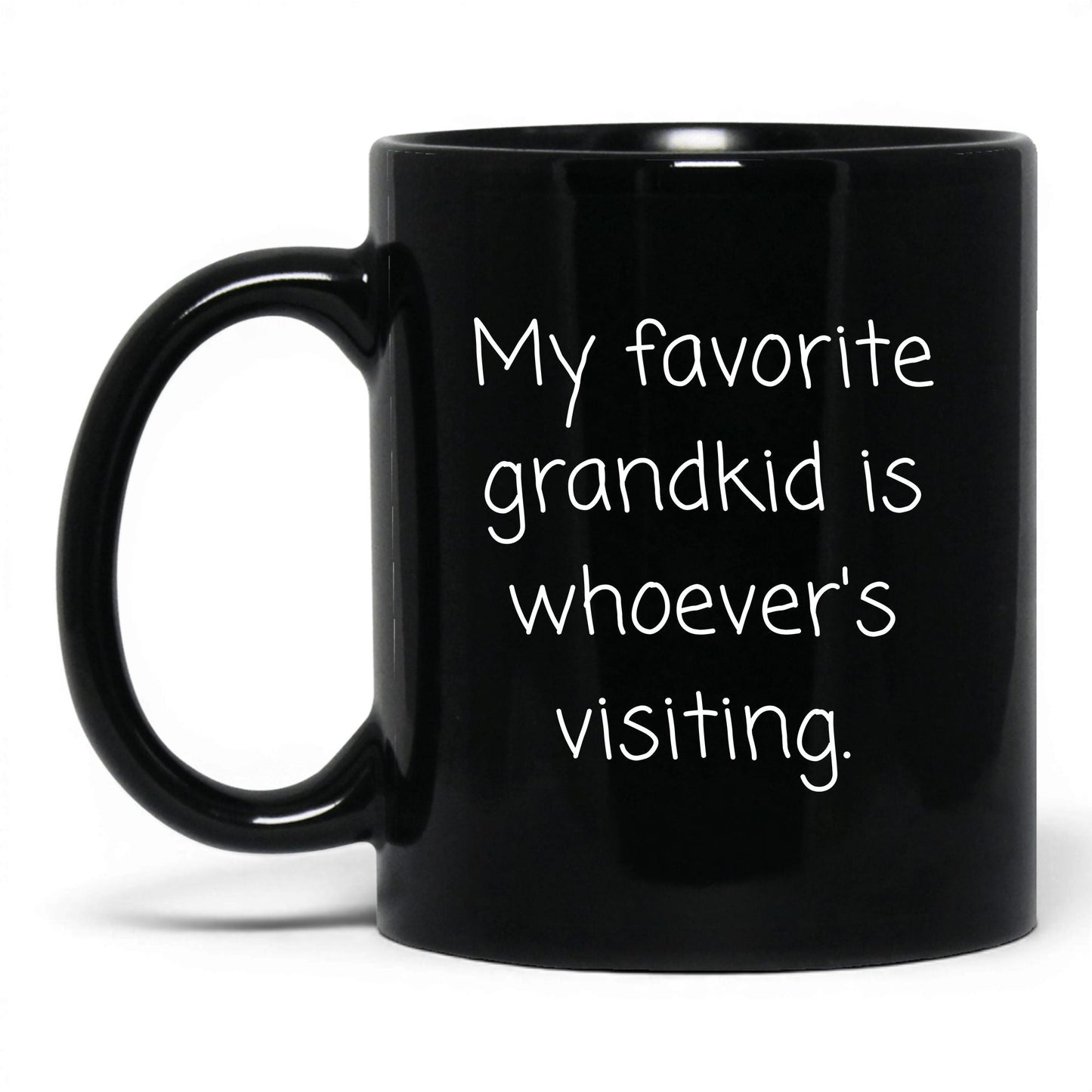 Favorite Grandkid Visiting Mug – 11oz Black Mug