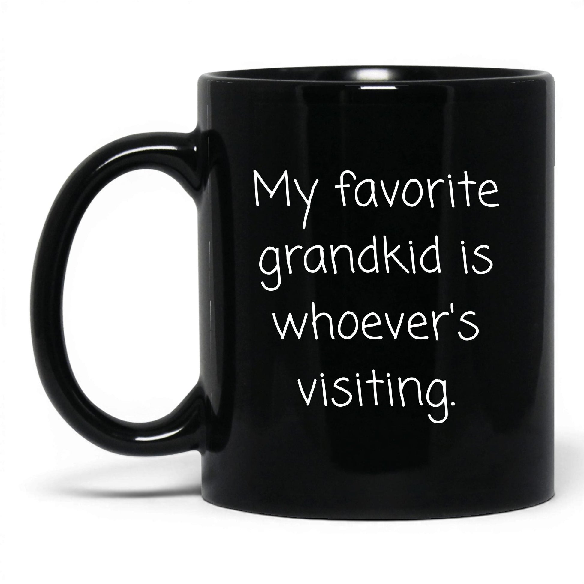 Favorite Grandkid Visiting Mug – 11oz Black Mug
