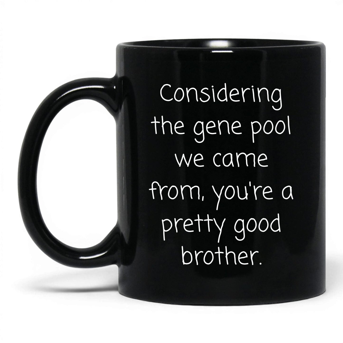Pretty Good Gene Pool Mug – 11oz Black Mug