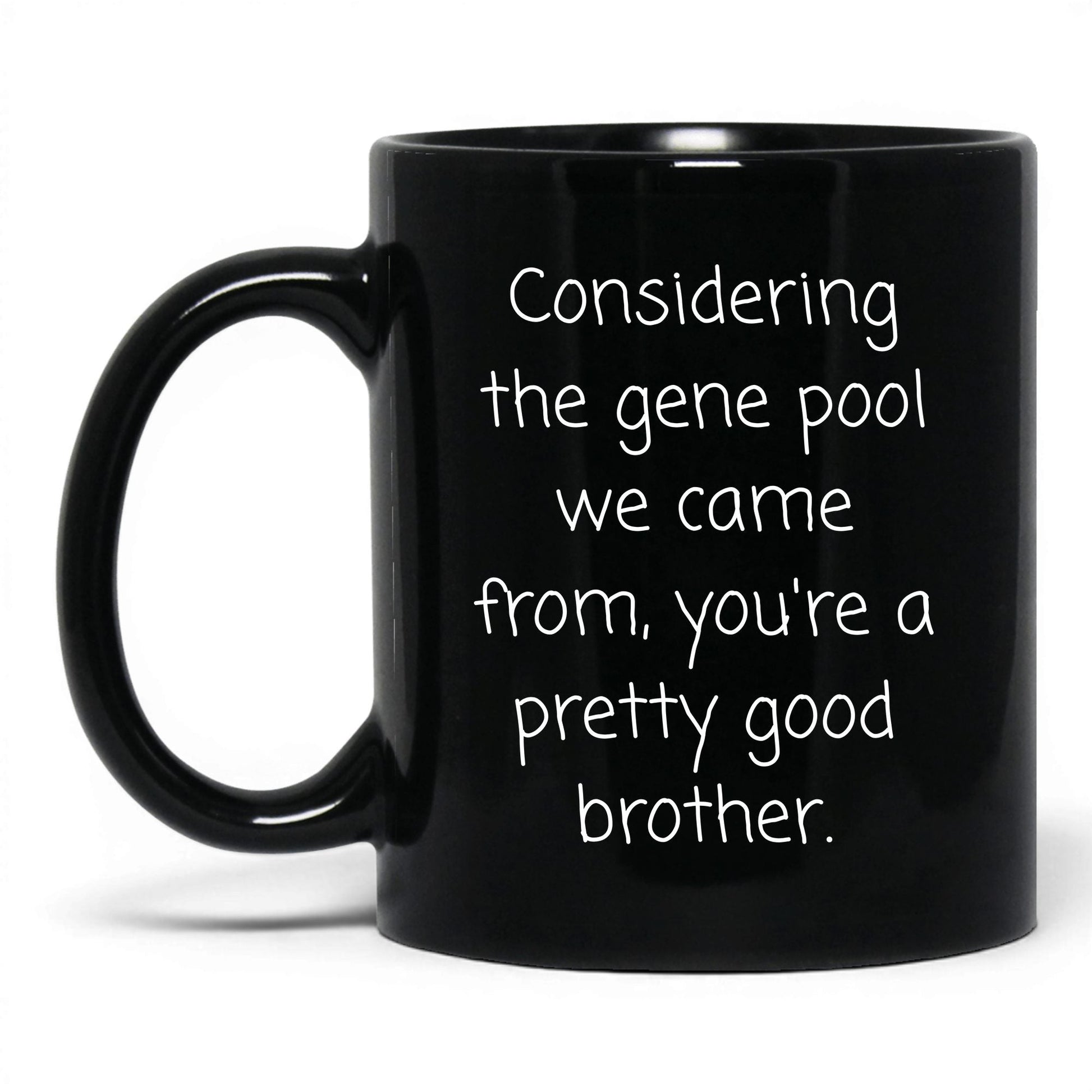 Pretty Good Gene Pool Mug – 11oz Black Mug