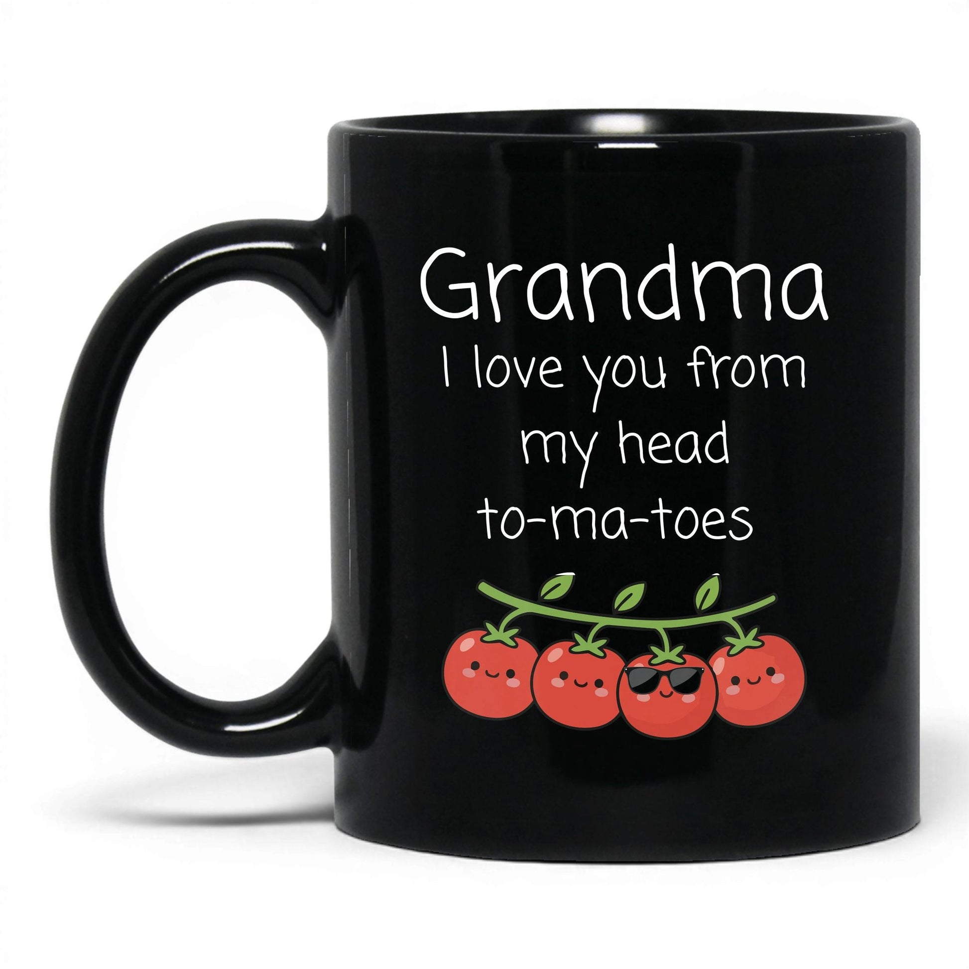 Grandma to Ma Toes Mug – 11oz Black Mug