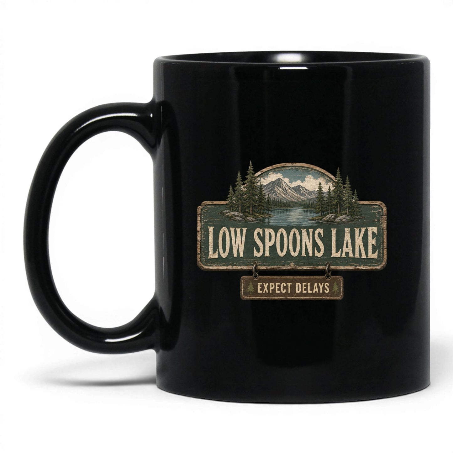 Low Spoons Lake Coffee Mug