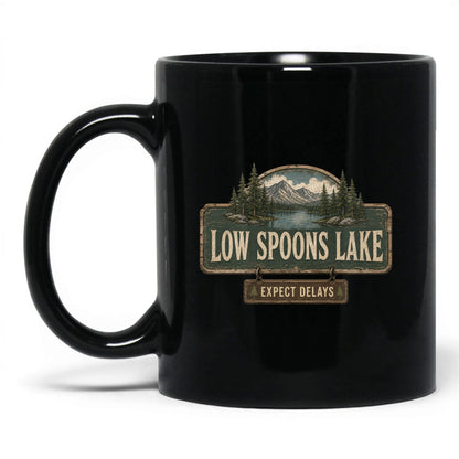 Low Spoons Lake Coffee Mug